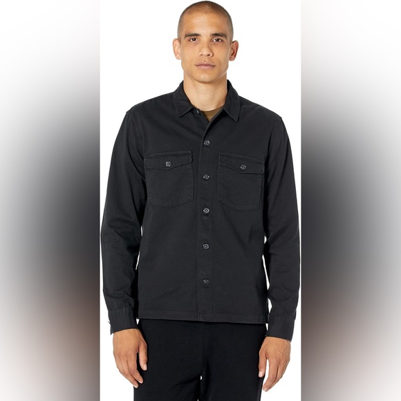 NWT All Saints Spotter Long Sleeve Shirt- Medium - Picture 1 of 3